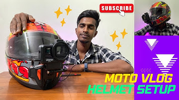 💪Hero gopro 11 setup  for moto vlog 🏍/ 🏍best motovlog setup on helmet🎉/tamil@ridertn18