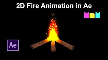 Fire Animation in After Effects | 2D Fire | After Effects Tutorial