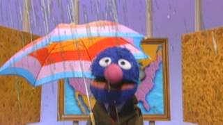 Sesame Street Grover Weather Monster