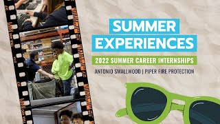 Fire prevention sparks student s career interest this summer