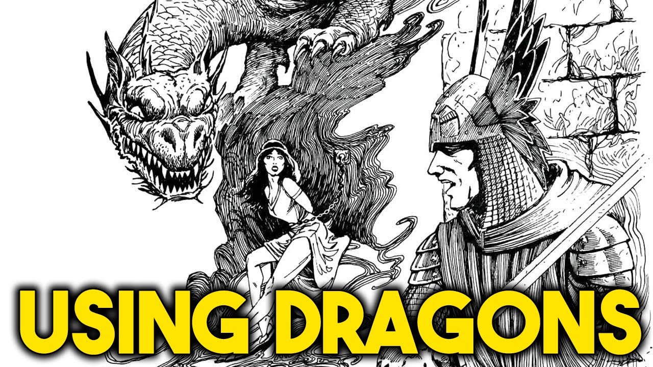 How to Use: Dragons - D&D/OSR - YouTube