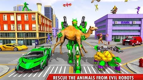 Turtle Robot Animal Rescue – Robot Car Transform Mizo Studio Inc Gameplay