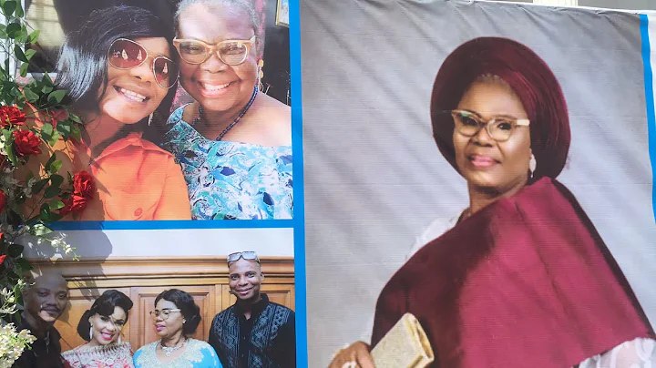 IYABO OJO ARRIVAL AT LATE MUM OLUBUNMI VICTORIA ONE YEAR REMEMBRANCE  AND BURIAL CEREMONY