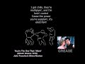 You're The One That I Want (GREASE) - John Travolta & Olivia Newton John, 1978.