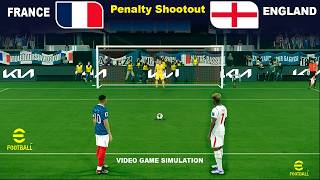 FRANCE vs ENGLAND. World Cup 2026 - Video Game Simulation - Penalty Shootout screenshot 3