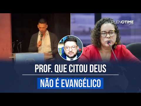 "Professor que citou Deus em evento não é evangélico", comenta o advogado Rafael Durand | PLENO.NEWS