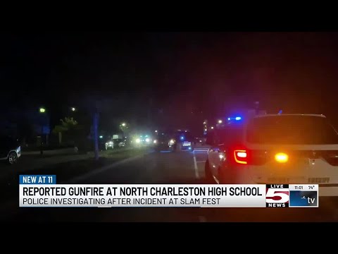 VIDEO: Police investigating after reported gunfire at North Charleston High School