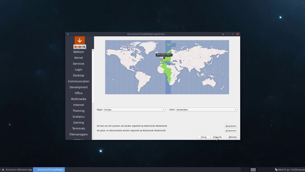 Installatievergelijking Arcolinux versus EndeavourOS YouTube