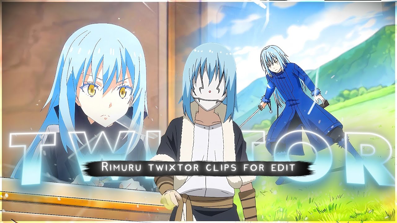 Rimuru Tempest Twixtor 4K | That Time I Got Reincarnated as a Slime Clips | Twixtor Pack