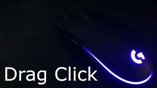 Can you drag click with the Logitech G Pro