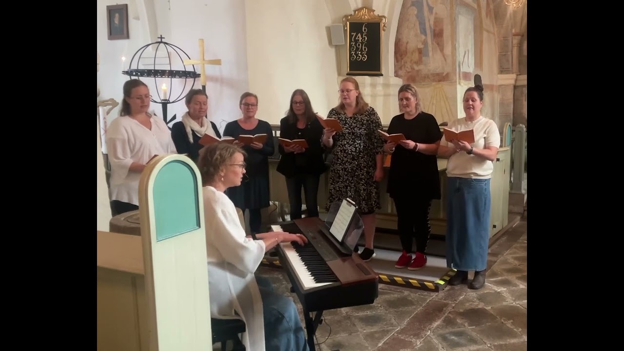 Kärlekens tid (psalm 851) med Stehags kyrkokör i Stehags kyrka 2025-10-05
