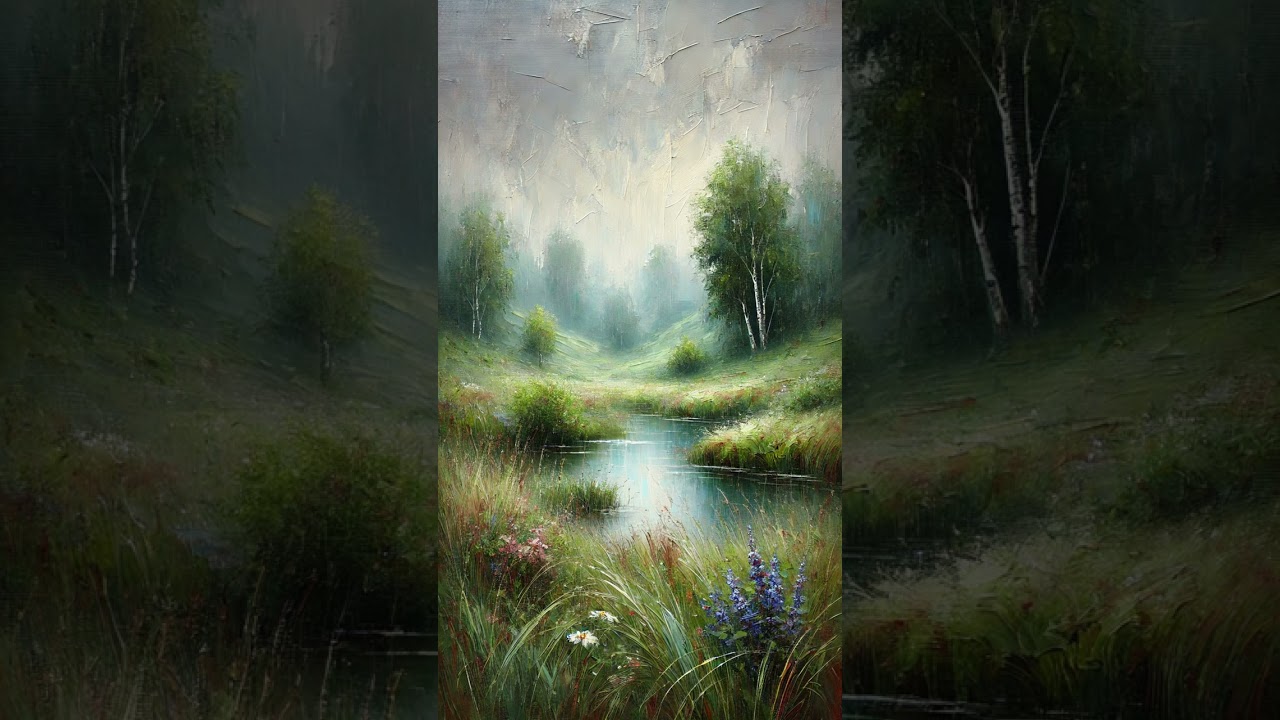 Затопленная низина (картина 