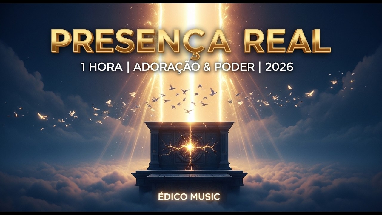 PARA OUVIR DE JOELHOS: 1 HORA DE ADORAÇÃO PROFUNDA | Chamas do Altar - (ÉDICO Music)