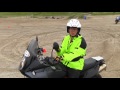 How to power slide a motorcycle