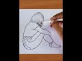 Draw a girl .❤️ please subscribe my youtube channel ❤️