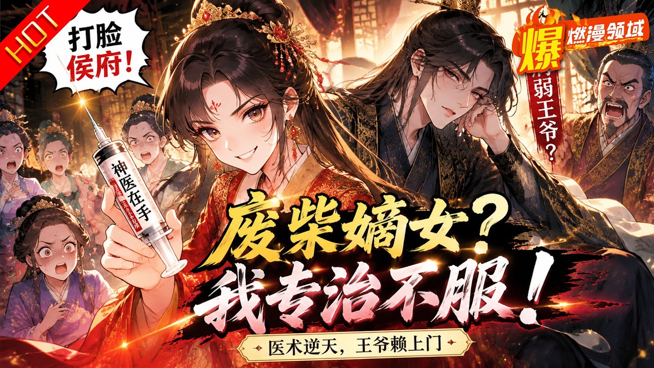 柔弱王爷装病求宠,医妃反手打脸侯府全家!【我的夫君柔弱不能自理】#医妃 #打脸 #甜宠 #爽文 #漫剧 #燃漫领域 - YouTube