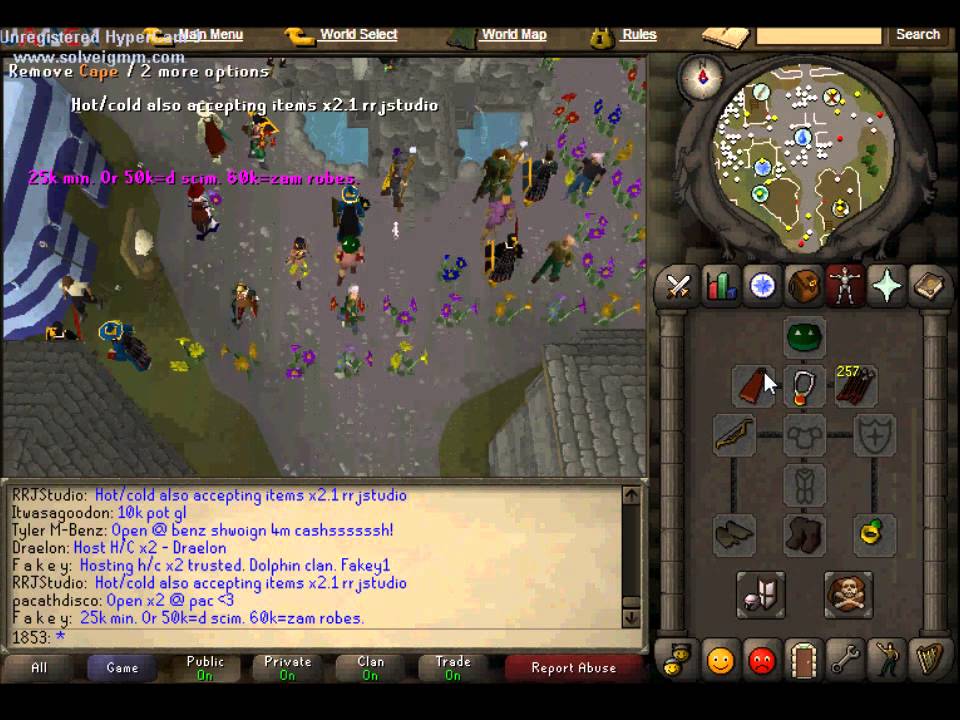 2007 Runescape gambling rant