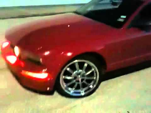 My 05 Mustang GT with new wheels! Carroll Shelby w...