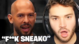 Adin Ross Reacts To Andrew Tate Dissing Sneako & N3ON