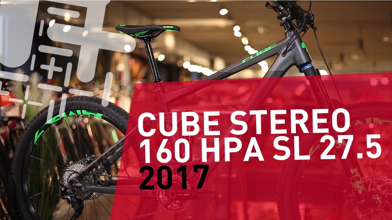 Cube Stereo 160 HPA SL 27,5 - 2017 