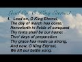 Lead On, O King Eternal (Baptist Hymnal #621)