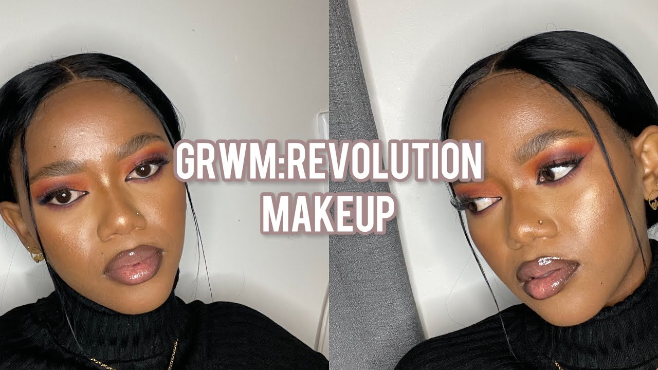 GRWM:ft Revolution makeup||South African youTuber