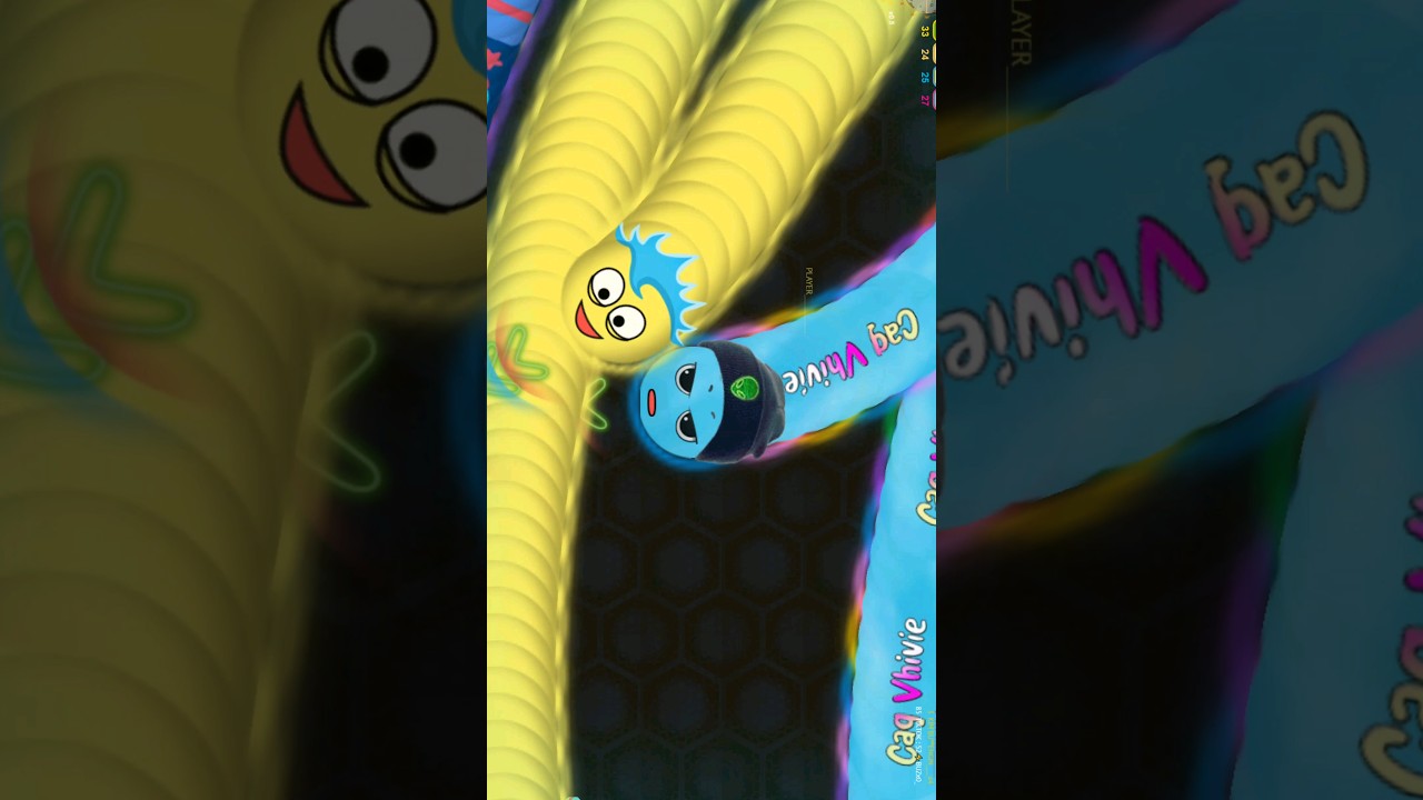 Wormate.io 1 vs 1 Kapışma💪 