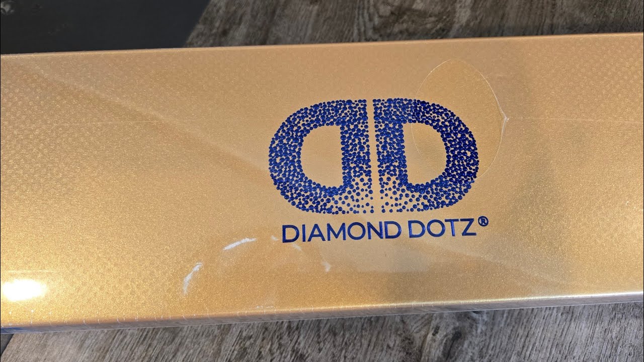 Повторите попытку — мастер-класс по алмазной живописи в технике Diamond Dotz