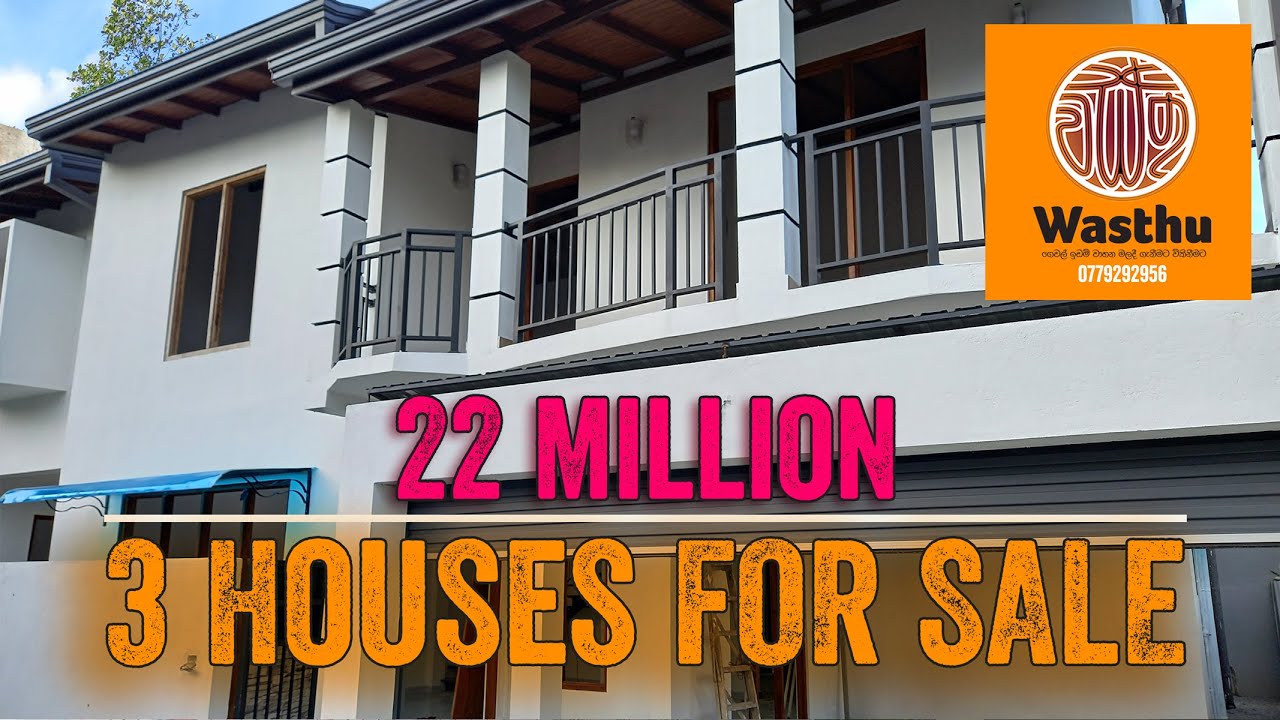 3 House for sale Malabe Arangala Aduwata Gewal Idam Low Budget Land