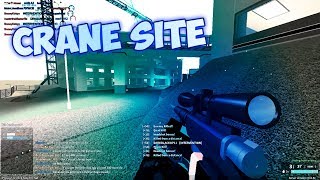 Crane Site Gameplay on ROBLOX Phantom Forces