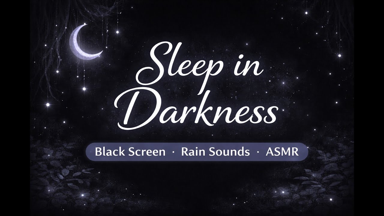 Rain Sounds for Sleep - Relaxing Night Rain Sounds - 8 Hours - YouTube