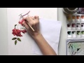 Акварель | Рябина. (Watercolor | Rowanberry)