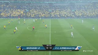 Brondby 2-3 Kobenhavn Full Match HD | Denmark Superliga 2023-2024 | Week 9