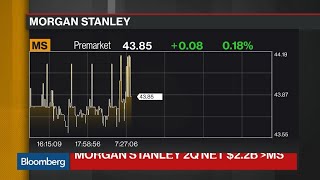 Morgan Stanley Equities Trading Revenue Drops 14% in 2Q