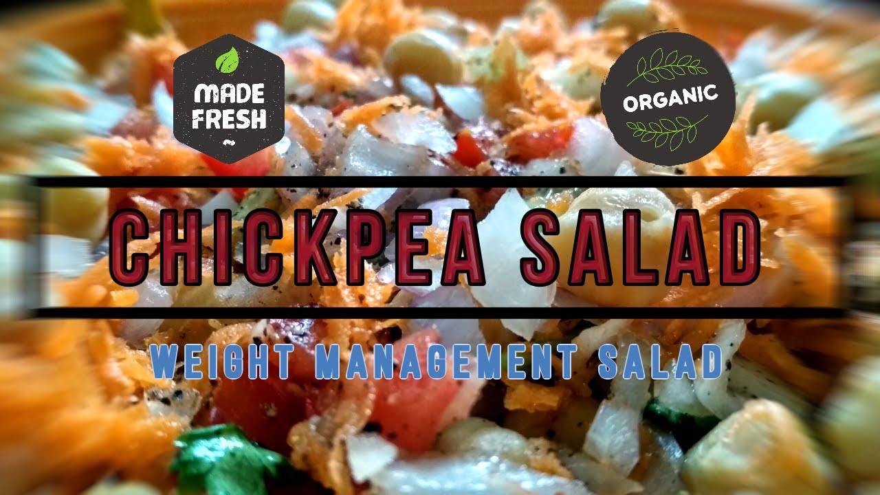 Protein rich salad I Alternate for Meat for vegans I Weight management