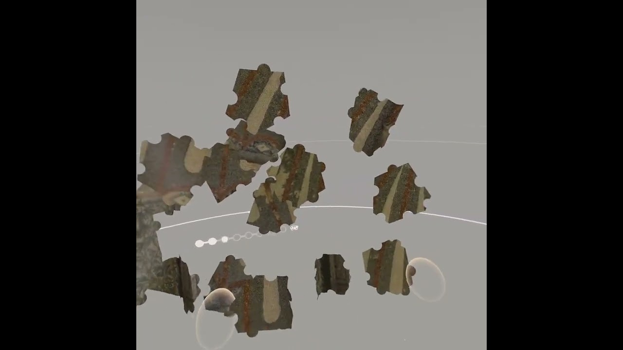 Puzzling Places | Meta Quest | Tiled Fountain 200.3 SIMPLE Puzzle Playthrough in 2x | ASMR