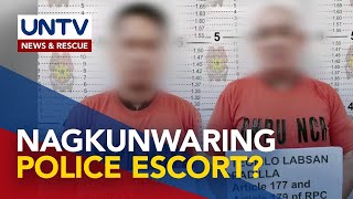 2 Mmda Enforcers Na Gumamit Ng Motorsiklong May Pnp Markings Sa Pag-Escort Sa Senador, Hinuli
