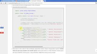 Cara kerja IF ELSE pada Java