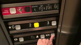 BIZARRE ThyssenKrupp Impulse Hydraulic Elevator | Walnut Creek City Hall | Walnut Creek, CA