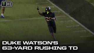 Duke Watson Opens the 2nd Half with a 63-Yard Rushing TD | 2026 Monster Energy Big 12 Football