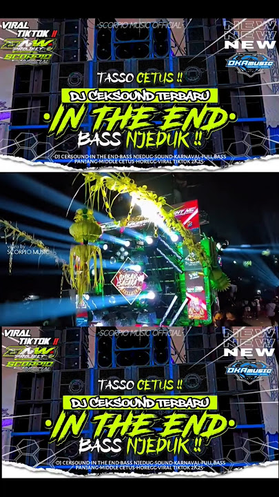 DJ IN THE END || DJ CEK SOUND TERBARU‼️ DJ VIRAL TIKTOK 2K25 🔥