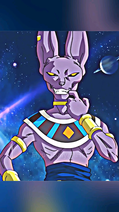 Lord Beerus destroying a planet 😅