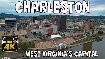 Charleston West Virginia 4K  (DJI Mavic Air 2S Drone Footage)  West Virginia