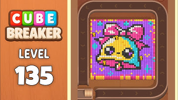 Color Cube Breaker level 135 solution