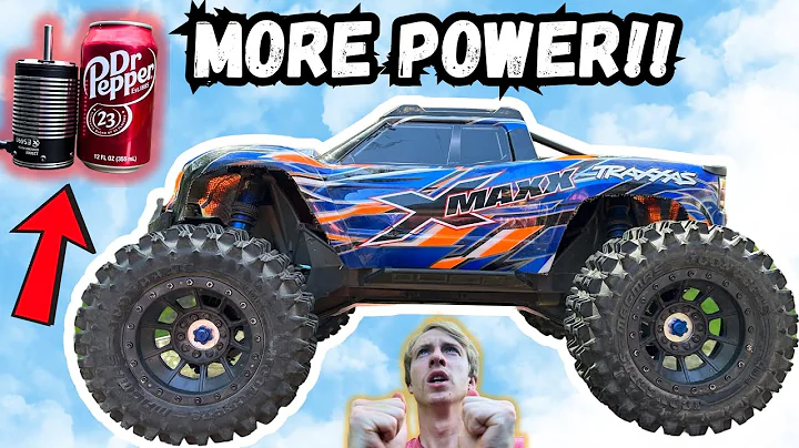 My Traxxas XMAXX GETS MORE POWER | XC-ESC!!!!