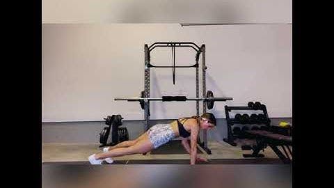 Push Up to Forearm Side Plank - Core