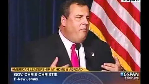 People LOVE Gov. Chris Christie! His Question & An...