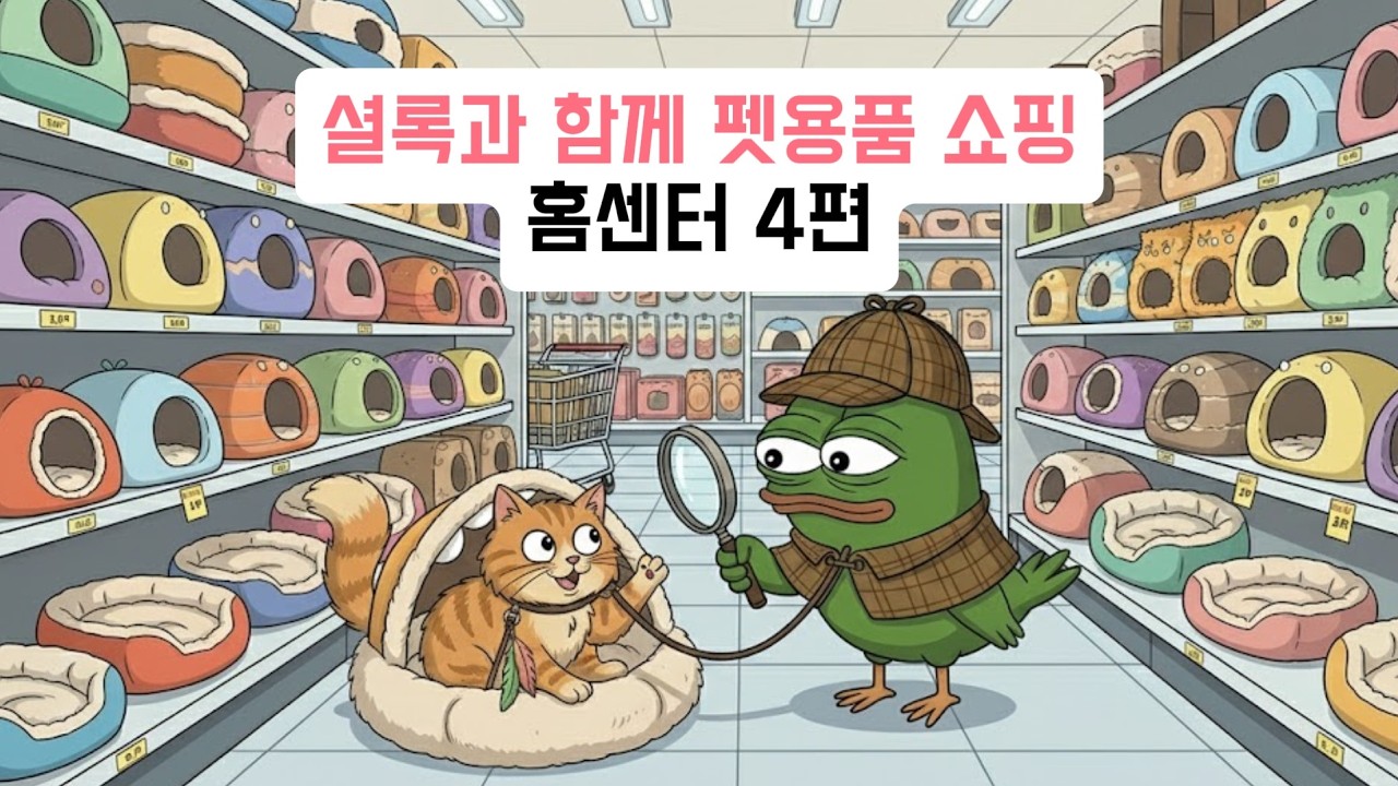 【셜록과 함께 펫용품 쇼핑 6회】일본 홈센터의 펫용품 코너에 와봤어요 4/4  - 2026년 2월 -