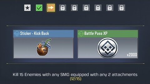 How to Kill 15 Enemies with any SMG equipped with any 2 attachments