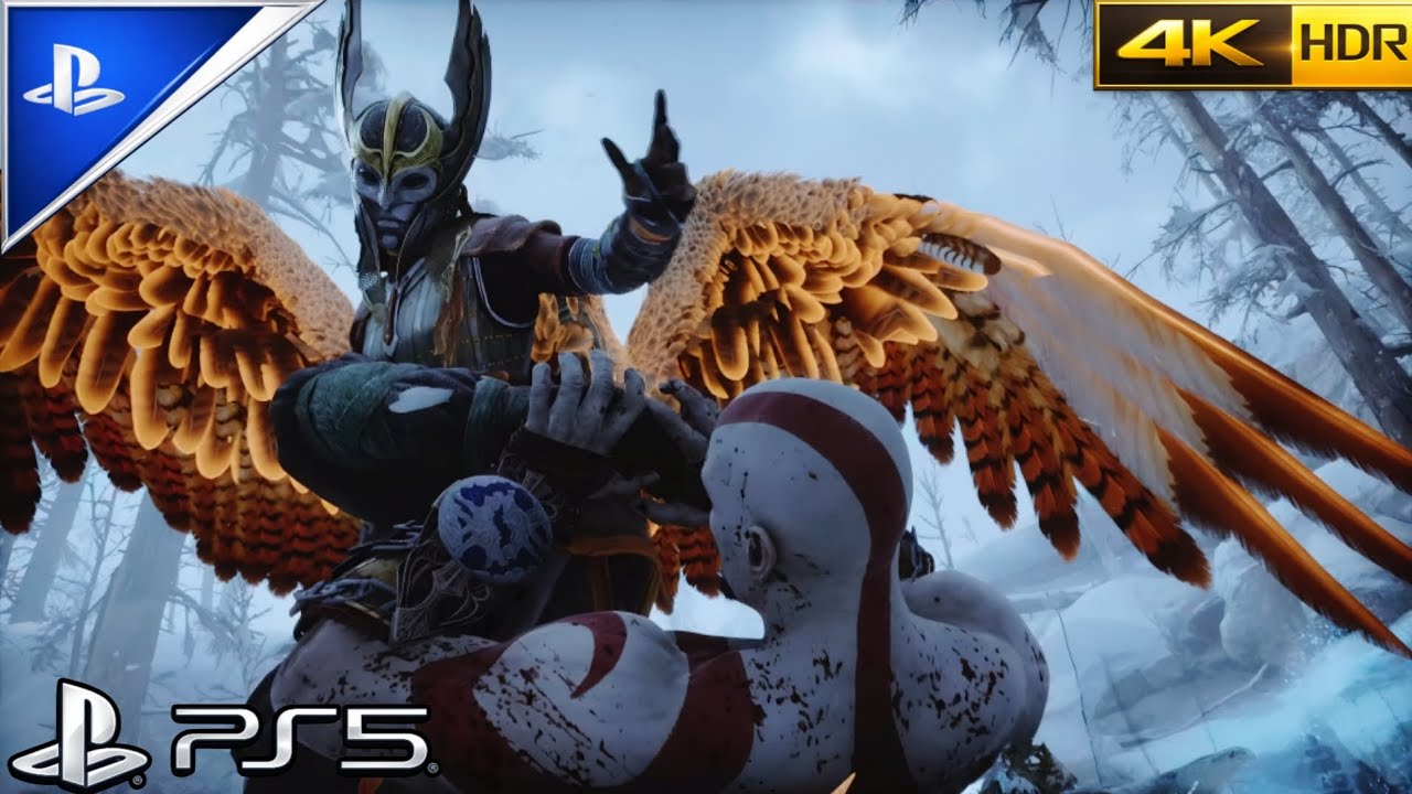 (PS5) Kratos Vs. Freya Boss Fight - God of War 5 Ragnarök PS5 Gameplay ...